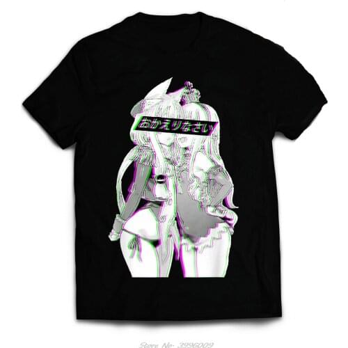 Welcome Home Senpai, Hentai , Parody T-Shirt Cotton Men T-Shirts Classical O-Neck Streetwear Hip Hop Tops Tees