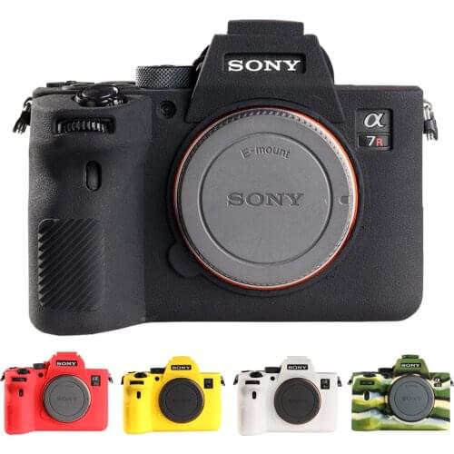 SETTO A7R IV A7RM4 Soft Silicone Rubber Camera Protective Body Case Skin For sony A7R IV A7R4 Camera Bag protector Cover
