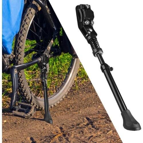 MTB Bicycle Kickstand Parking Rack MTB Mountain Bike Support Side Kick Stand Foot Brace 26-36cm Adjustable Bike Accessories