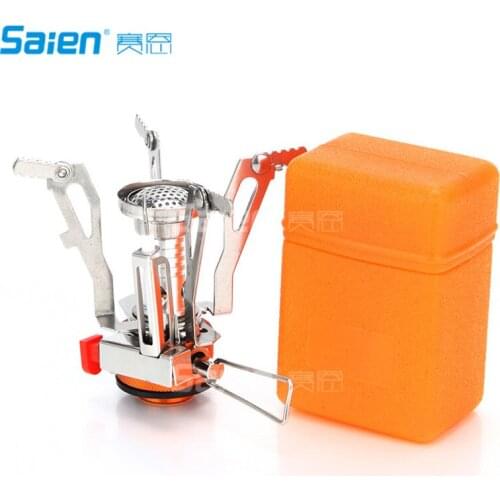 Camping Stoves,Sam Young Portable Outdoor Backpacking Cookware Cooking Stove Butane Propane for Gas Canister With Piezo I