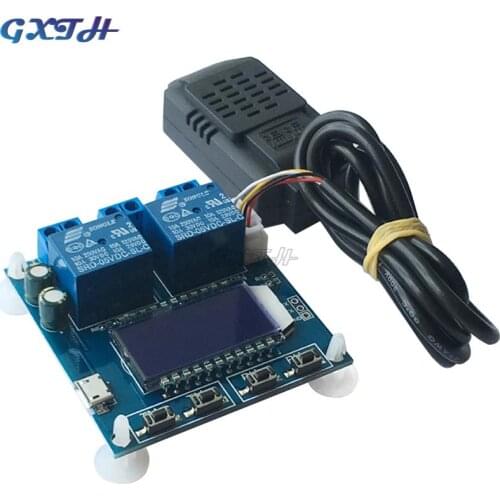 XY-TR01 SHT20 Humidity Temperature Controller DC 12V Hygrometer Thermometer Thermostat Digit Display Relay Module