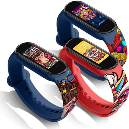 TT Mi Bracelet 5/6 Strap MIUI Smart Bracelet 3/4 Wrist Strap Universal NFC Version Three, Four and Five Generation Card