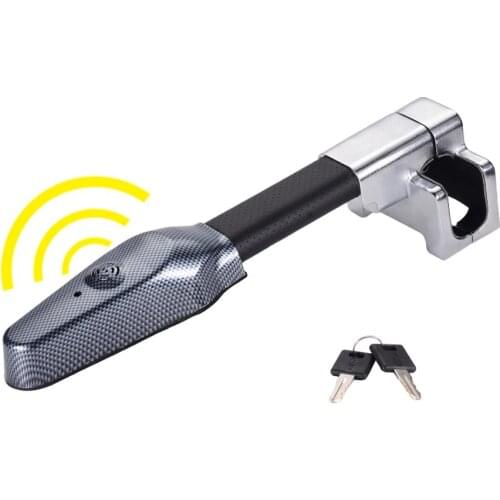 Car Steering Wheel Lock Universal Security Car Anti Theft Safety Alarm Lock Retractable Anti Theft Protection T-Locks