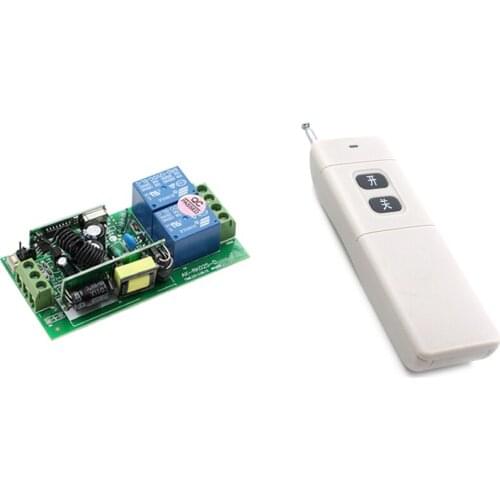 Factory Sale AC 85V 110V 220V 250V 2CH Multi-function RF Wireless Remote Lighting Switch Receiver & Transmitter for Appliances