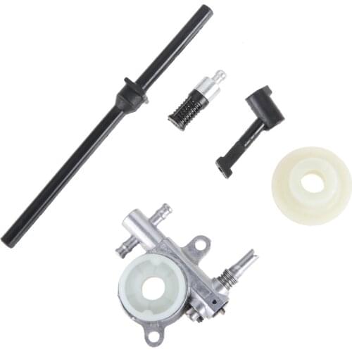 1Set Oil Pump Filter Pipe Hose Line worm Kit Chainsaw Replacement Fits for Chinese 25CC 2500 Chainsaw