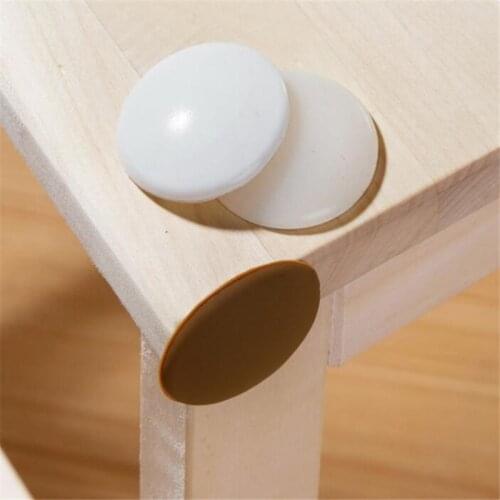 10pcs Silicone wall protector door handle bumper guard stopper Self Adhesive chair leg pad floor protector Shockproof Crash Pad