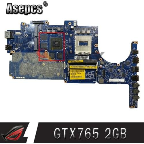Akemy For DELL Alienware M14X R3 Laptop Motherboard DDR3L GTX765 2GB CN-02KVD5 02KVD5 2KVD5 VAR00 LA-9201P 100% Tested