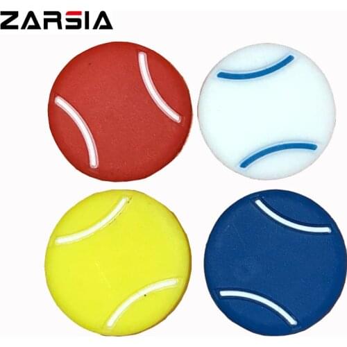 Free shipping(100pcs/lot) 4 colors Silicone tennis racket vibration dampeners,tennis racquet