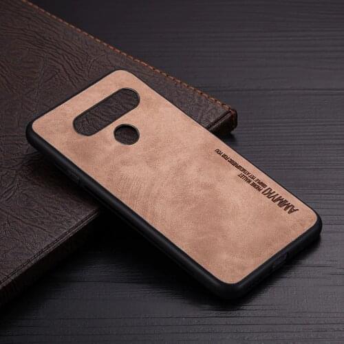 Pu Leather Irregular texture case For LG K50 Q60 case Soft Fashion Silicone cover Pu leather case For LG G8 V40 Thinq case