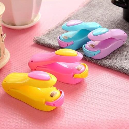 Mini Portable Handheld Holder Electric Heating Snack Sealing Machine Packaging Plastic Bag Sealed Food Bag Kichen Accessories