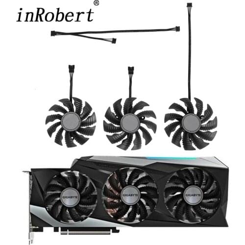 T128015SU Cooler Fan For Replacement GeForce RTX3080 Gaming RTX3090 For Gigabyte RTX 3080 EAGLE RTX 3090 Graphics Card Fans