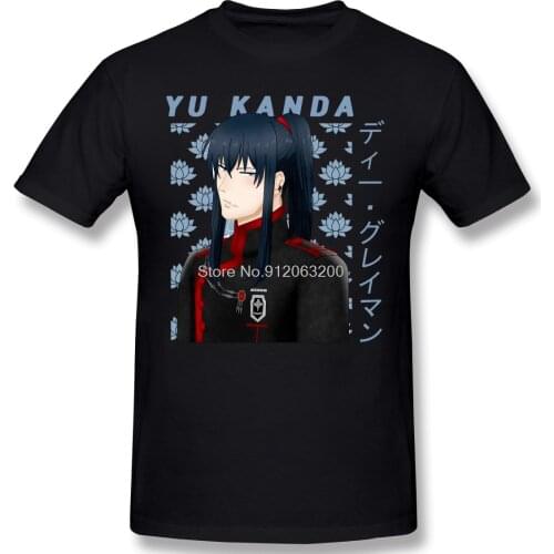 Fashion Exorcist Kanda (2) Clothes Design D.Gray Man HALLOW Allen Walker Anime Camiseta Men T-Shirt