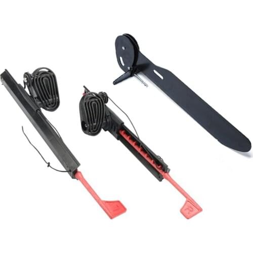 NEW-2Pcs Kayak Pedal Foot Braces Adjustable Locking Kayak Pedals with Tail Rudder Foot Control Direction Steering Tool Kit