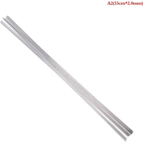 Low Temperature Aluminum Welding Wire Flux Cored 33cm*2.0mm/33cm*1.60mm Al Soldering Rod No Need Solder Powder 10pcs