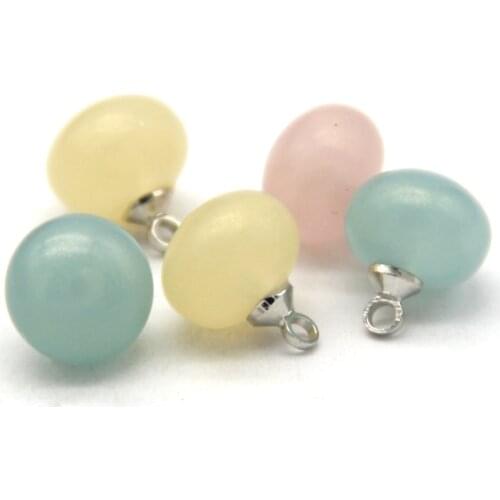 20pcs 10mm Cute Round Faux Pearl Shirt Buttons For Clothing Sewing Decor Women Coat Knitwear Garment DIY Accessories Wholesale