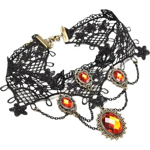 Кружевные чокеры QrhYK China At AliExpress