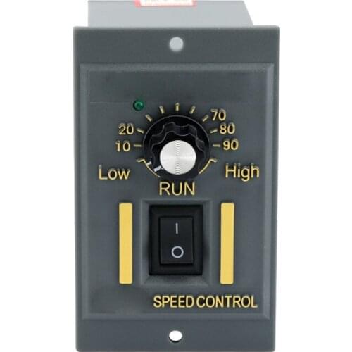 220V 6-250W AC motor speed controller, controller forward and reverse speed change, adjustable motor speed controller