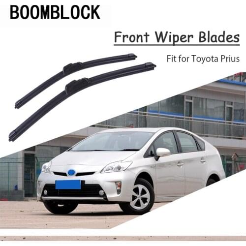 Car Windshield Rubber Front Wiper Blades Arm Kit For Toyota Prius XW10 XW20 XW30 XW50 2018-1997 Windscreen Original Accessories