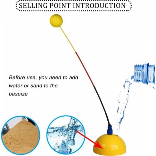 Tennis Training Accessories Portable Tennis Equipment Rebound Practice Tennis Training Tool Professional Rebound Ball Machine