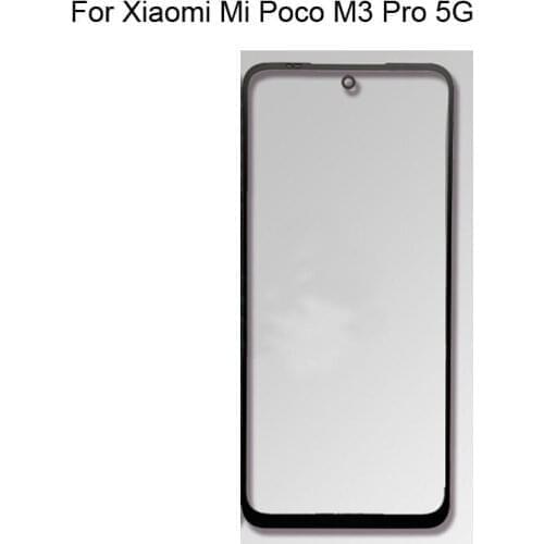 Replacement Parts For Xiaomi Mi Poco M3 Pro Touch Screen Outer LCD Front Panel Screen Glass Lens Cover M3pro Without Flex Cable