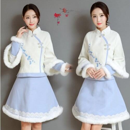 Knitted suit female 2 piece outfits for women winter warm ladies elegant two piece sets knitted suits for women 2018 AA4297