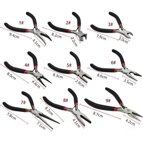1pcs Mini Pliers Diagnoal Pliers Cutter DIY Tool Insulated Plier Cutting Clamping Stripping