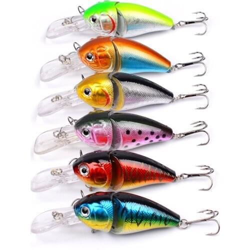 1 Piece Of Multi -Section Lure BaitBionic Fish Minnow Hard Bait 8.5cm-14.15g Artificial Bait Crank Sinking For Dass Fishing