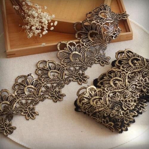 2 Yards Gold-Plated Water-Soluble Ribbon Hand-Stitched Supplies Dress Sling Decoration Clothing Accessories