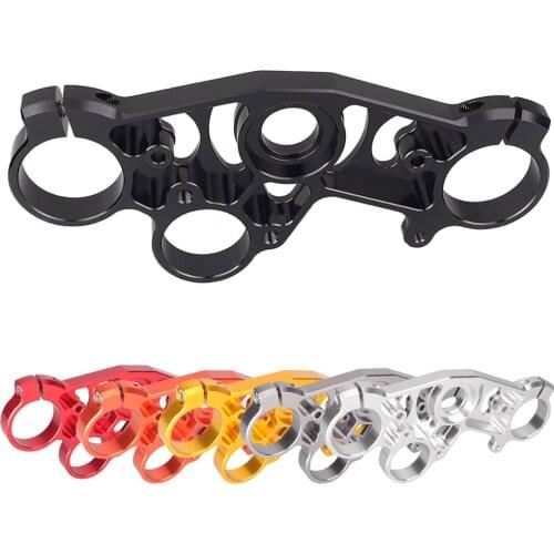 Aluminum Motorcycle Lowering Triple Tree Front End Upper Top Clamp for Yamaha YZF R1 2004 2005 2006 / YZF-R1 04 05 06