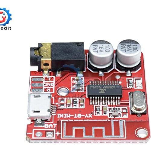 Bluetooth 5.0 Audio Receiver Module Support WAV/APE/FLAC/MP3 Music 3.7-5V Wireless Stereo Lossless Decoder Board