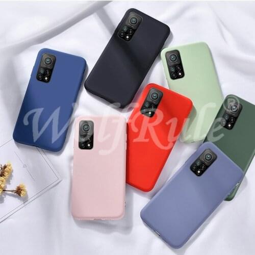 For Cover Xiaomi Mi 10T Pro Case For Mi 10T 10 T Pro Liquid Bumper Soft Case For Redmi Note 8 Pro 9 S Mi 10T Lite 10T Pro Fundas