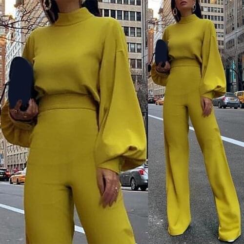 Dropship Jumpsuit Rompers Womens Overalls Women Jumpsuits 2021 Streetwear Plus Size Romper Autumn Turtleneck Long Sleeve