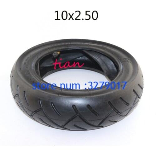 10x2.50 Electric Scooter Balancing Hoverboard self Smart Balance Tire 10 inch tyre with Inner Tube