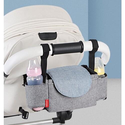 3 colors High-end Baby Stroller Organizer Baby Wet Diaper Bag Mummy Maternity Travel Large Capacity top quality
