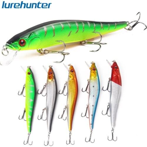 5 pcs fishing lure crankbaits topwater hard bait 14CM 23G artificial baits minnow fishing wobbler high quality