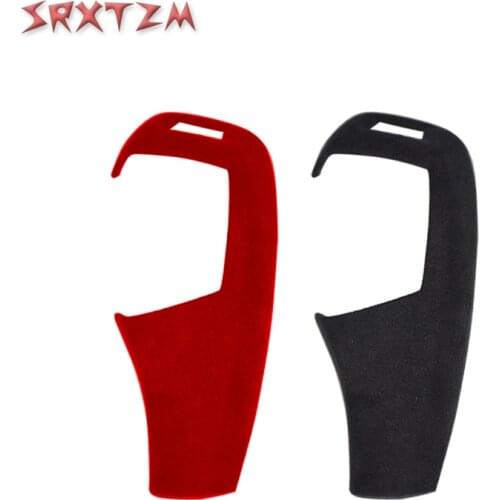 Alcantara Leather Gear Shift Knob Cover Trim Stickers For BMW E60 E70 E71 X5 X6 5 Series 2008-2013