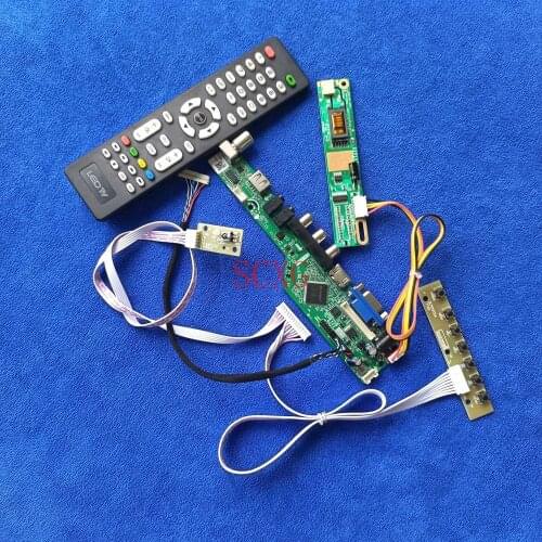 Analog signal Kit800*600 HDMI-compatible USB VGA Fit B104SN01/LP104S5/N104S1 1CCFL LCD panel controller driver board LVDS 20 Pin