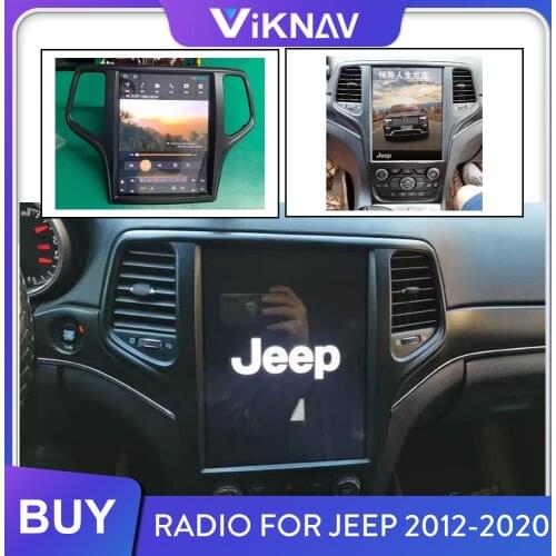 Car Radio for Jeep Grand Cherokee 2012-2020 Android Multimedia Player Head Unit Stereo Receiver GPS Navigation Tape Recorder