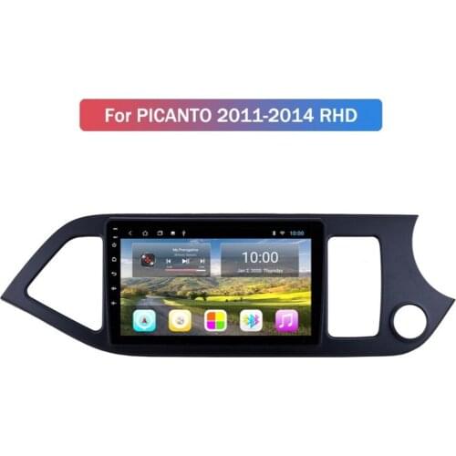 4G+32G Android 10.0 Car GPS Nagavition forKIA PICANTO MORNING 2011-2014 RHD Car multimedia player With Wifi 4G AHD DSP IPS