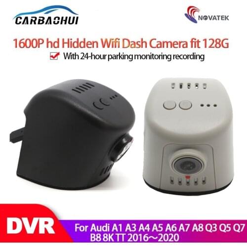 HD 1600P Car DVR Wifi Video Recorder Dash Cam Camera For Audi A1 A3 A4 A5 A6 A7 A8 Q3 Q5 Q7 B8 8K TT 2016 2017 2018 2019 2020