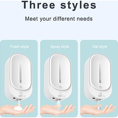 Non-contact Automatic Hand Sanitizer Dispenser Wall-mounted Soap Dispenser For 350ml Gel/liquid Soap Dispenser