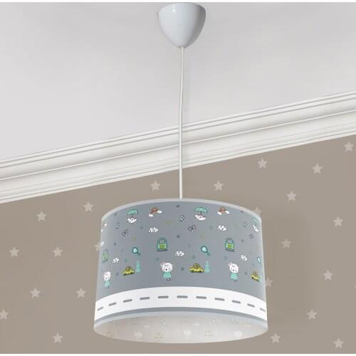 Space Decorated Children 'S Room Pendant Lamp Chandelier Planet Earth Space Astronaut Baby Room Decoration
