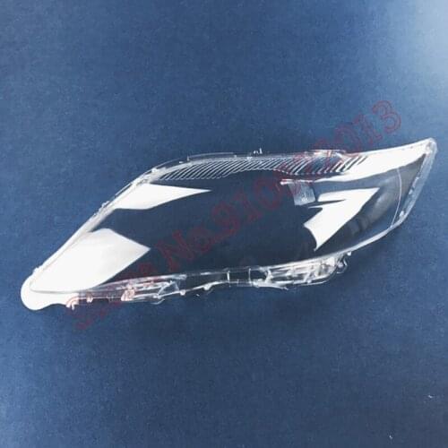 For Toyota Camry European and American Version Car Front Headlight Cover Lens Glass Lampshade Case Bright Lamp Shell 2012-2014