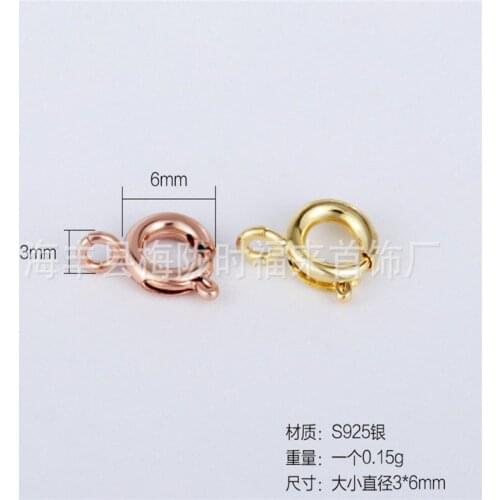 6mm Steel Silver Plated gold black 11 colors Open Jump Rings Jewelry Accessories Wholesale 100 Pcs / Lot