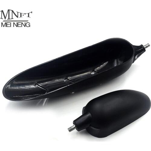 MNFT Baiting Throwing Spoon /16MM Inside Diameter Fishing Net Head Adapter M8 Screw Boilies Bait Scoop Carp Coarse Fishing Tools