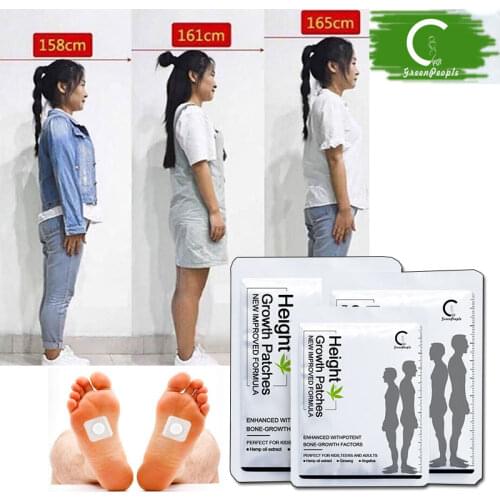 GPGP Body Height Enhancer Patch Growtaller plaster Patch in Foot Increase Height Growth Foot Patch For Adults and juvenile