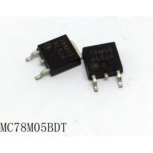 Three-terminal voltage regulator MC78M05BDT TO-252 0.5A/5V 20pcs/lots new in stock