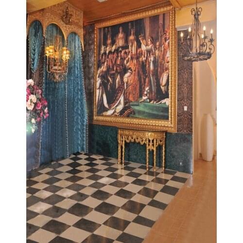 5x7ft Vintage Living Room Famous Painting Photography Backdrops Photo Props Studio Background