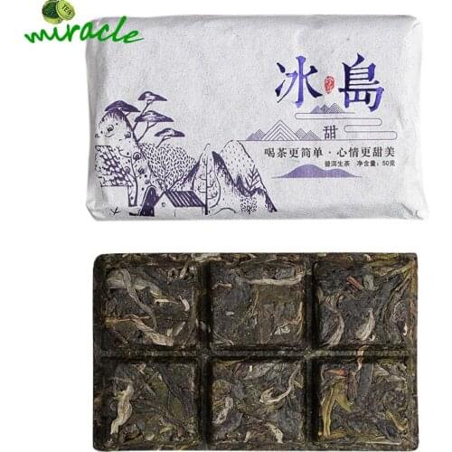 2020 Bingdao Raw Puer Chinese Tea Ancient Tree Crystal Scent Spring Sheng Puer Chinese Tea 50g/150g/250g