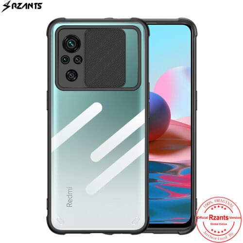Rzants For Xiaomi Redmi Note 10 10S 4G Redmi Note 10 Pro Max 5G Case [Lens Protection] Slim Crystal Clear Cover Soft Casing